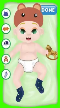 Juegos Cuidar y vestir a Bebes Screen Shot 0