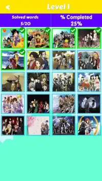 Anime Otaku Quiz Screen Shot 1
