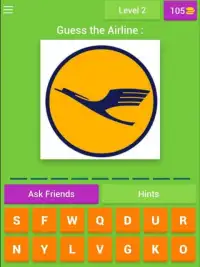 Airlines Airways Quiz Screen Shot 7