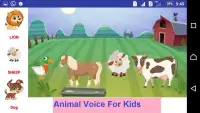 Animal Sounds For Kids Screen Shot 5