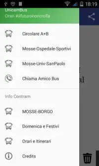 Unicam Bus Camerino Orari Screen Shot 2