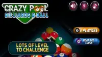 Crazy Pool Billiards 8 Ball Screen Shot 0