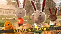 Bunny Rabbit * Farm Race Screen Shot 2