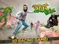 Skateboard Pro Zombie Run 3D Screen Shot 5