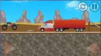 monster truck fire Screen Shot 0