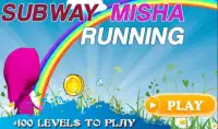 Subway Misha Running Game Screen Shot 4