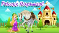 Princess Rapunzel with Horse Screen Shot 4