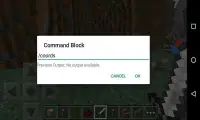 Mod Command Blocks for MCPE Screen Shot 1