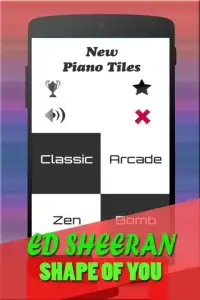 Ed Sheeran Piano Game Screen Shot 2