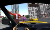 Taxi City Driver Screen Shot 0