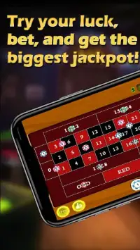 Roulette wheels - casino slots free with bonus Screen Shot 3