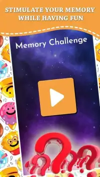 Memory Challenge : Brain Game Screen Shot 3