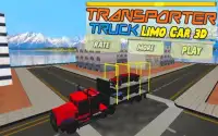 Transporter Truck Limo Car 3d Screen Shot 13
