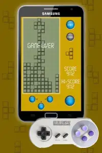 Classic Brick Tetris Screen Shot 2