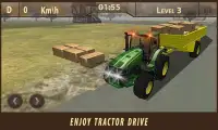 kebun traktor simulator Screen Shot 1