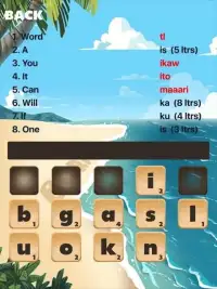 Filipino Word Game: Tagalog Screen Shot 2