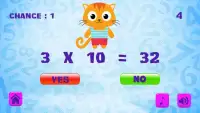 Super Cat Math Training Screen Shot 5