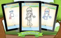 How to Draw Lego Friends Screen Shot 2