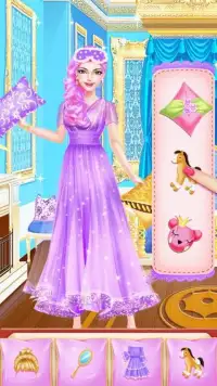 Princess PJ Party Makeover Spa Screen Shot 12