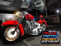 Police Moto Mechanic Workshop Screen Shot 5