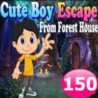 Cute Boy Escape From Old House