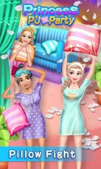 Princess PJ Party Girls Games Screen Shot 4