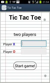 Tic Tac Toe Screen Shot 3