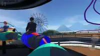 Theme Park With Roller Coaster Screen Shot 5