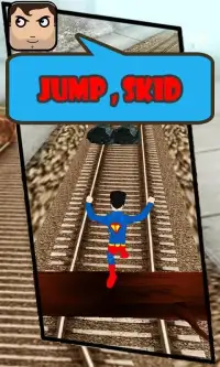 Subway Superman Run Screen Shot 2