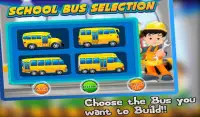 School Bus Builder- Car Garage Screen Shot 2