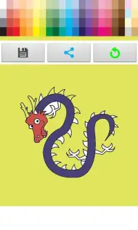 Coloring Dragon Book Screen Shot 0