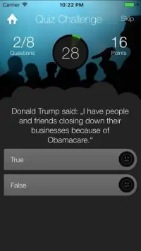 American Quiz for Donald Trump Screen Shot 8