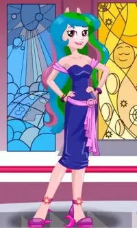 Princess Celestia Dress Up Screen Shot 1