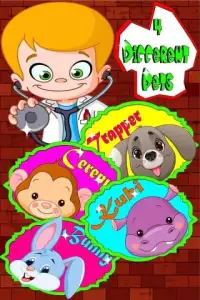 Baby Pet Doctor Game Screen Shot 4