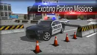 3D Police Car Parking 2015 Screen Shot 0