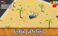 Blocky Smash Cars Screen Shot 1