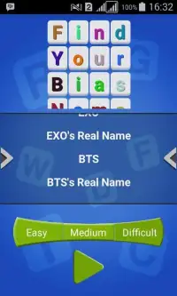 Find Your Idol Name Screen Shot 1