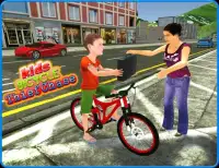 Kids Bicycle Rider Thief Chase Screen Shot 6