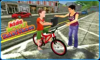 Kids Bicycle Rider Thief Chase Screen Shot 1