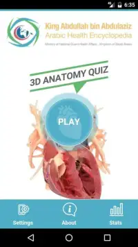 3D Anatomy Quiz Screen Shot 23