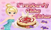 Strawberry Cake Maker Screen Shot 5