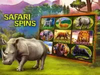 Wild Animals Free Slots Game Screen Shot 2
