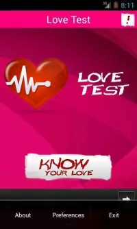 Love Test Screen Shot 0