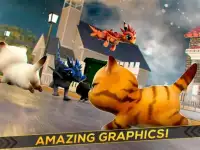 Kitty vs Baby Dragons Race Screen Shot 4