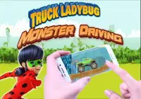 truck ladybug monster driving Screen Shot 2