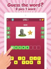 Guess The Word - 2 pics 1 Word Screen Shot 4
