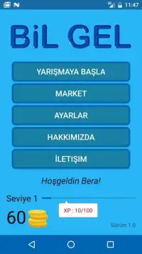 BİL GEL Screen Shot 1