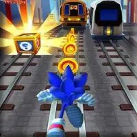 Subway Sonic Run 2017 Screen Shot 0