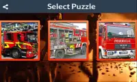 Fire Truck Puzzles Screen Shot 1