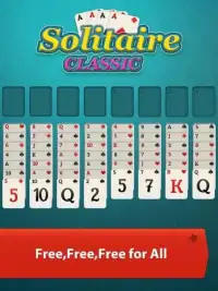 Classic Free Solitaire Deluxe! Screen Shot 0